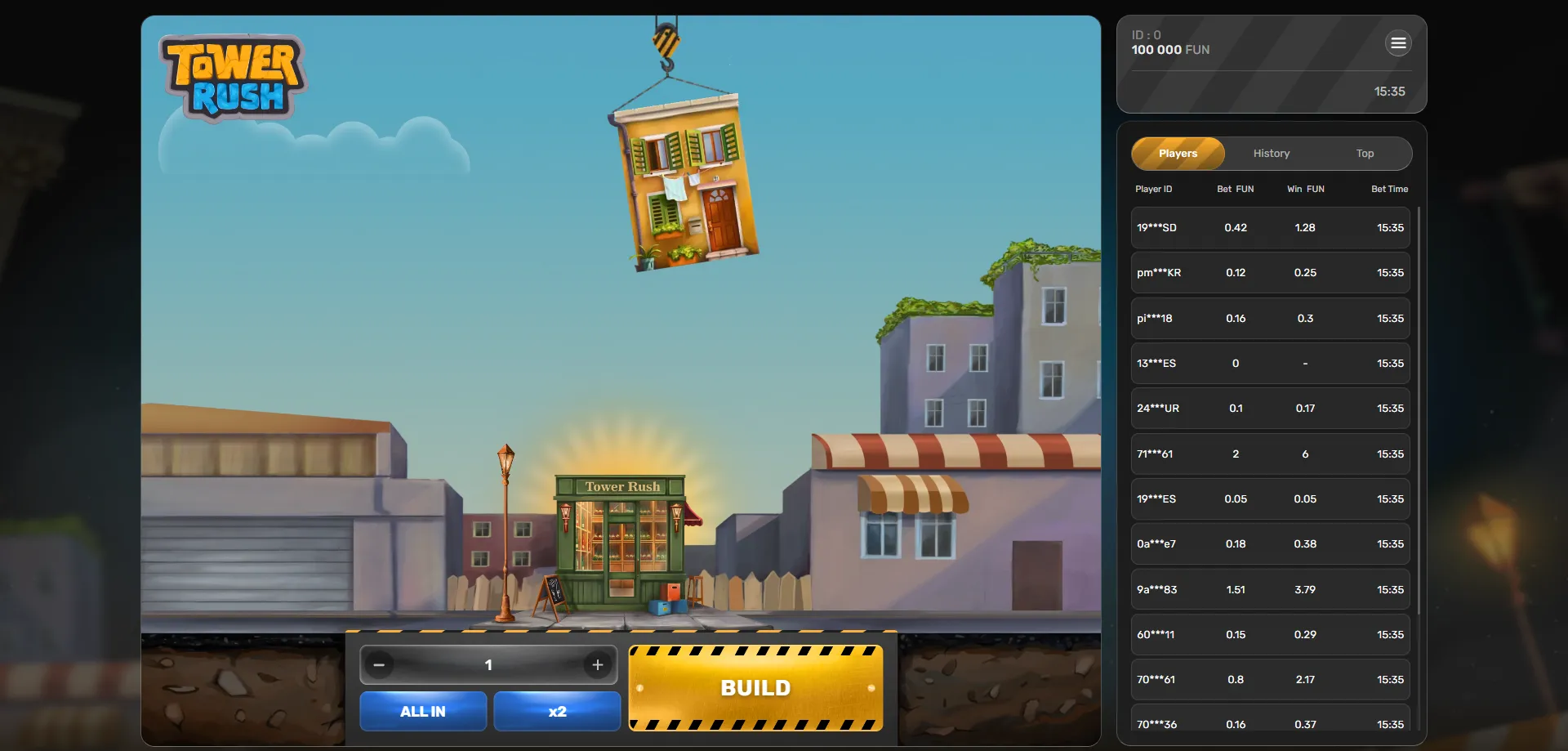 مراجعة لعبة Tower Rush — نظرة عامة على المنصة وآلية اللعب